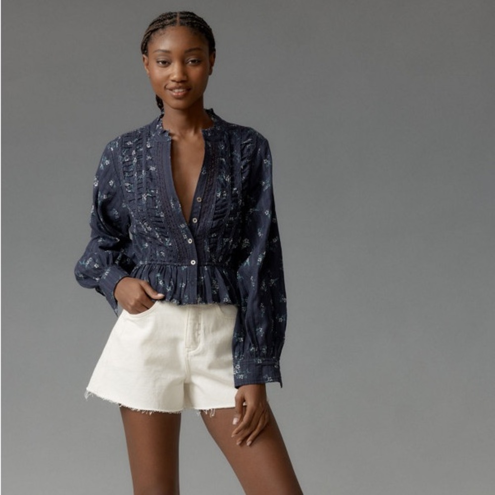 NWT Pilcro Delicate Blouse from Anthropologie